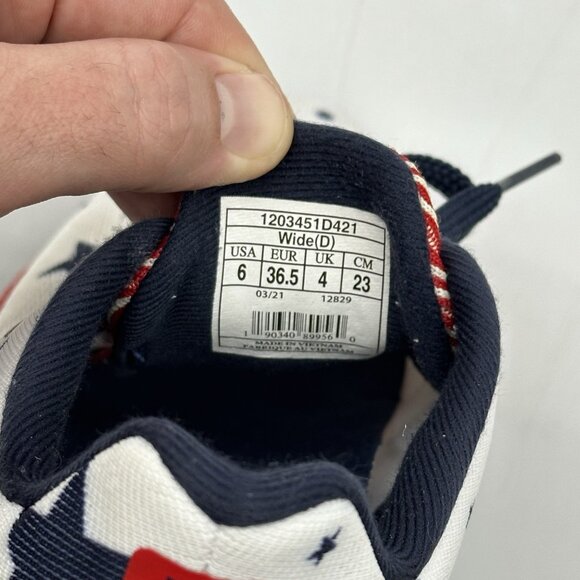 Brooks Launch 8 USA Stars Patriotic Mesh Running Shoes - Women's Size 6D Wide - Picture 7 of 10
